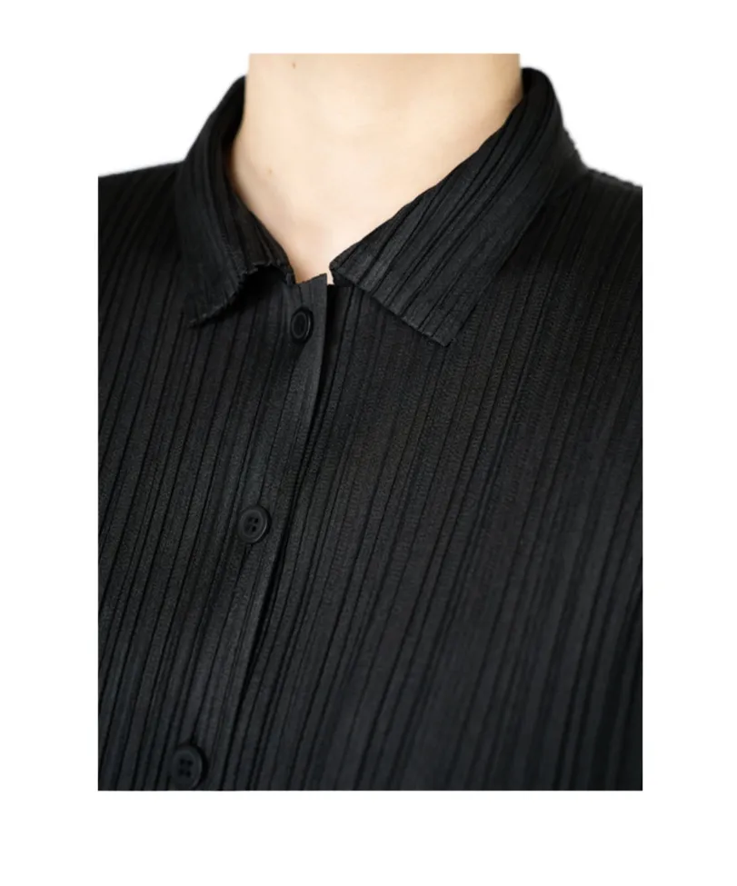 Pleats Please Issey Miyake Pleated Shirt
