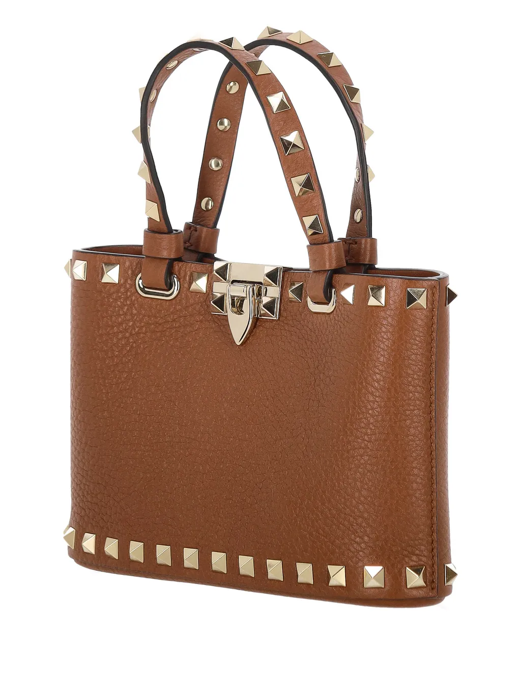 Mini Rockstud Embellished Tote Bag