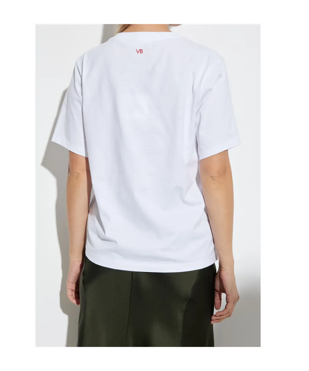 Victoria Beckham I'm Joy Printed Crewneck T-Shirt