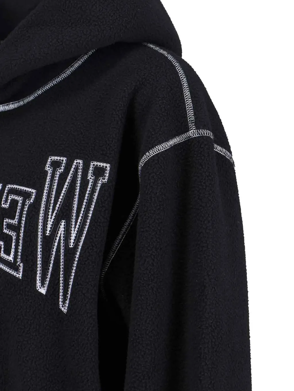 Logo-Embroidered Hoodie