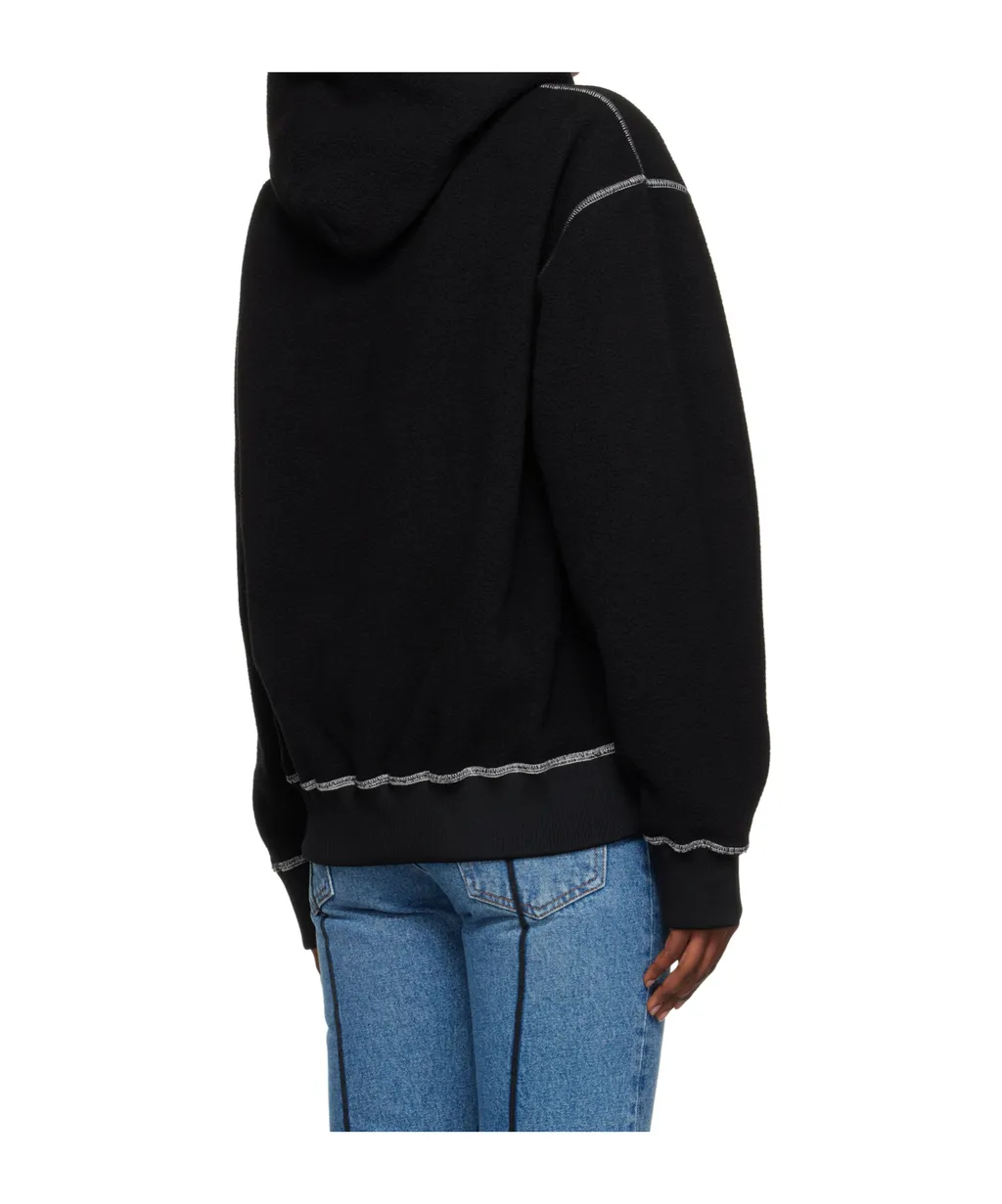 Logo-Embroidered Hoodie