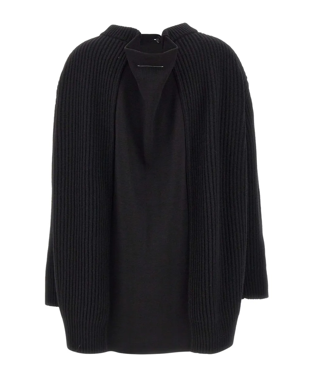 Mm6 Maison Margiela Long-Sleeved Crewneck Jumper