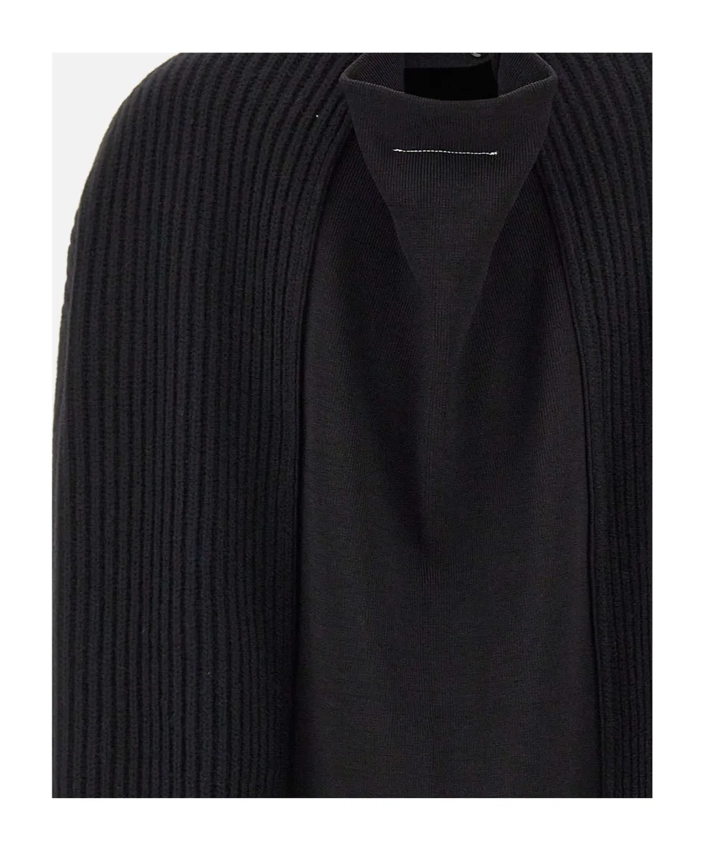 Mm6 Maison Margiela Long-Sleeved Crewneck Jumper