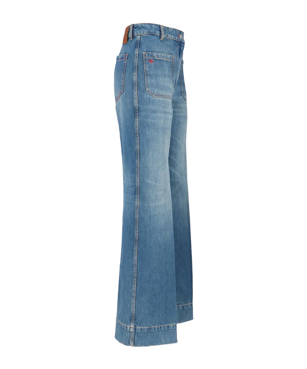 Victoria Beckham Straight Leg Jeans