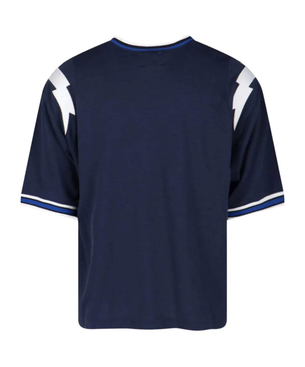 Logo-Detail Baseball T-Shirt