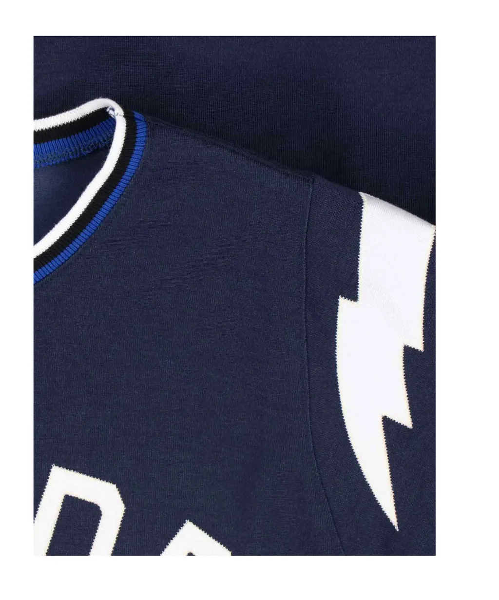 Logo-Detail Baseball T-Shirt