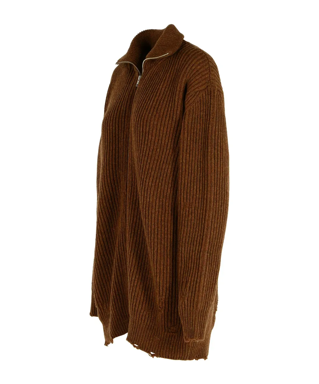 Ribbed Knit Jacket