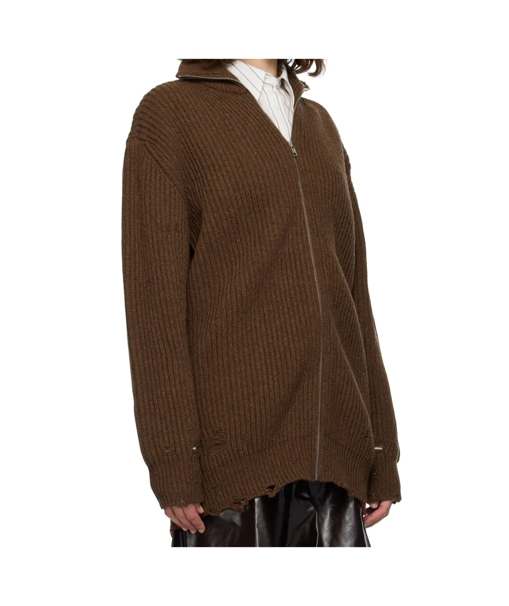 Ribbed Knit Jacket