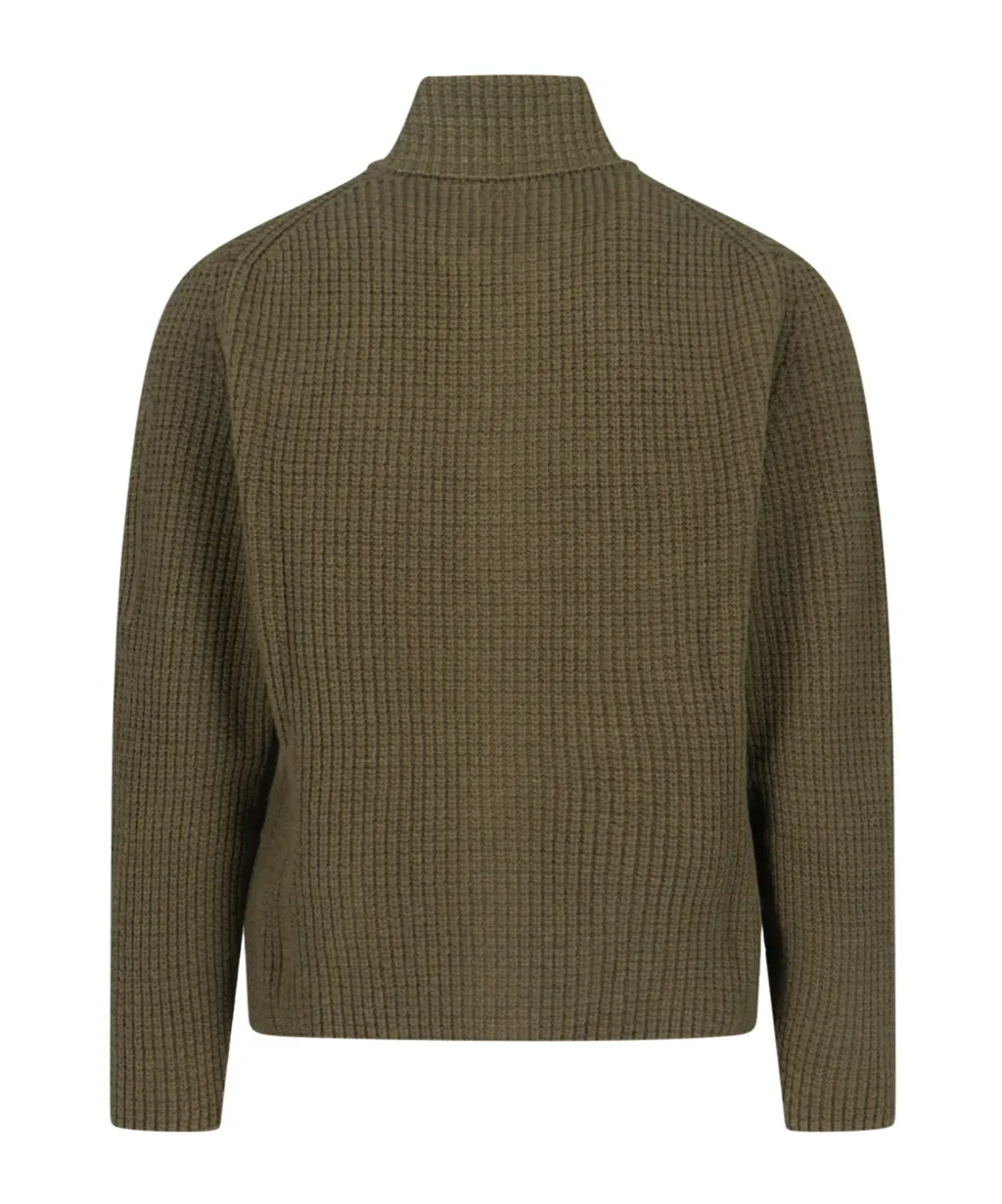 C.P. Company Lens Detail Full Zip Cardigan