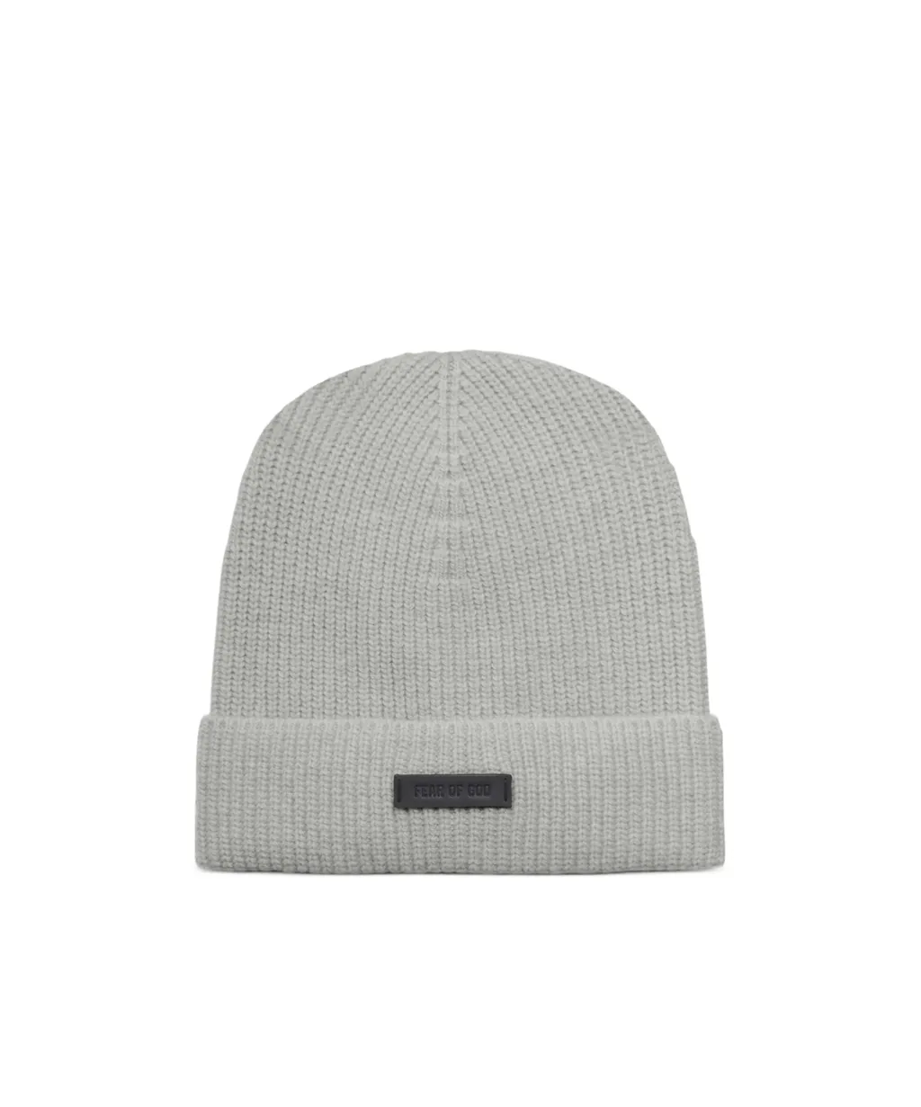 Fear Of God Logo Patch Knitted Hat