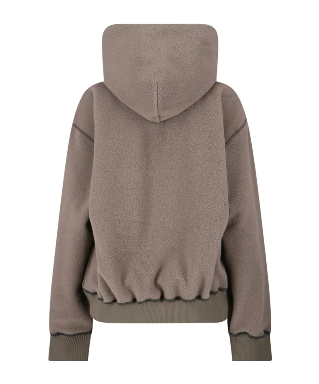 Mm6 Maison Margiela Long-Sleeved Hoodie