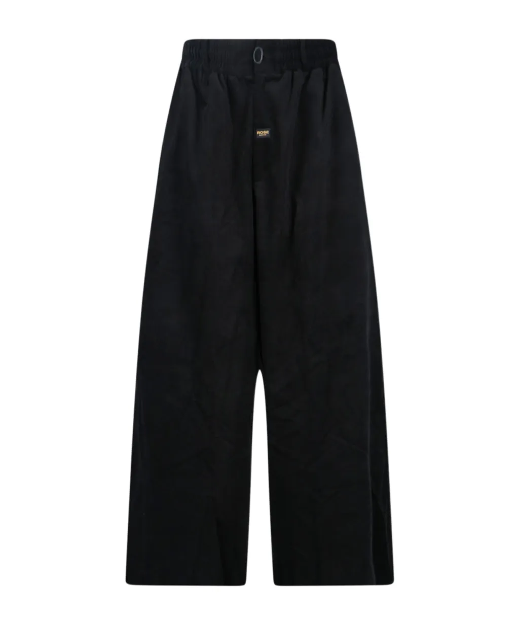 Martine Rose Wide-Leg Corduroy Elasticated Waistband Trousers