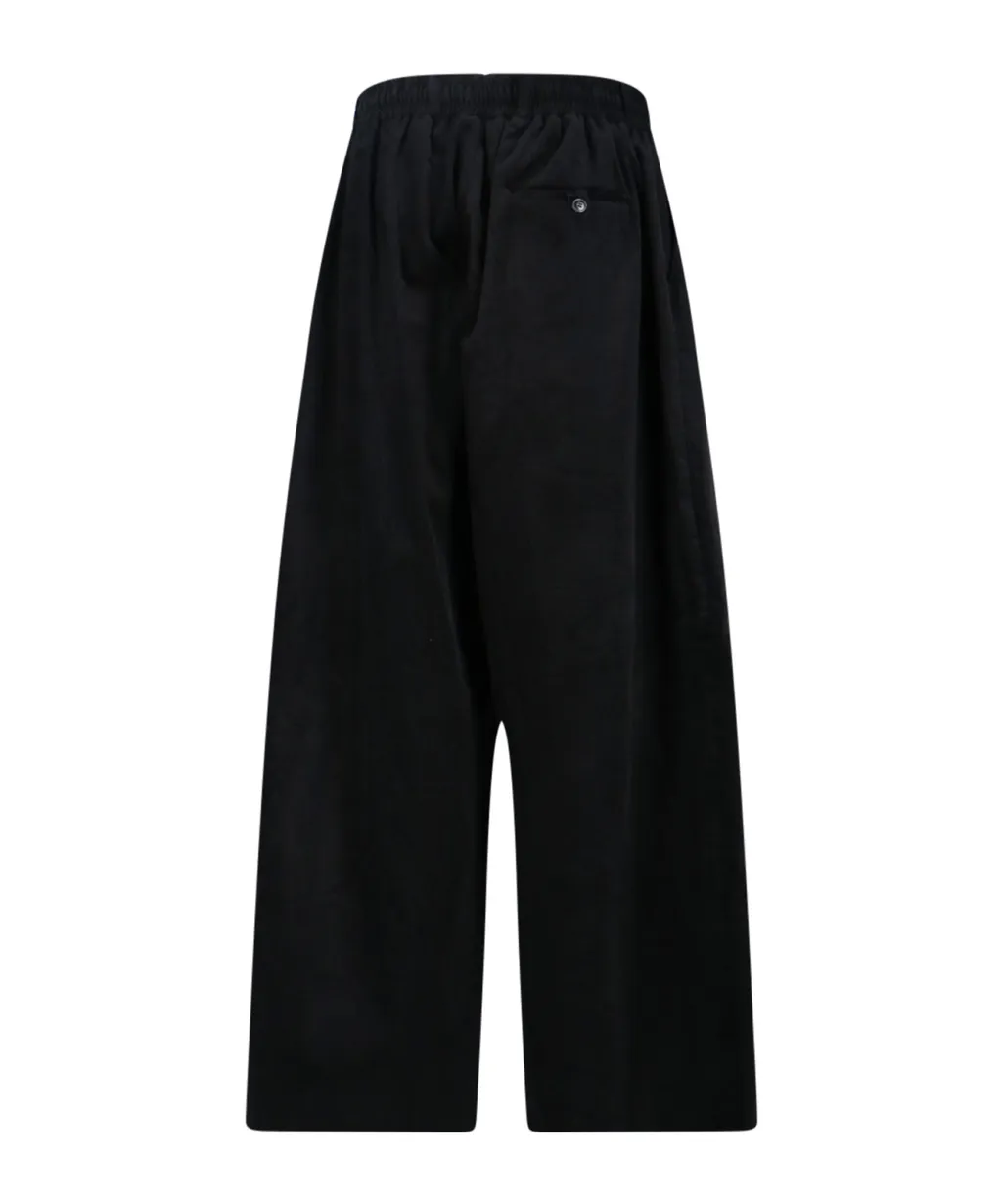 Martine Rose Wide-Leg Corduroy Elasticated Waistband Trousers