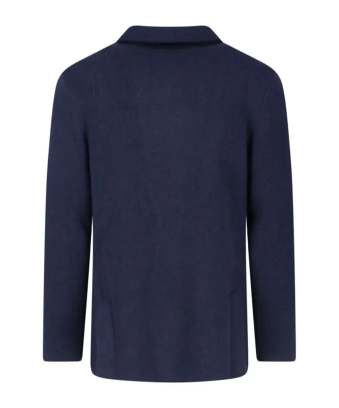 Single-Breasted Cashmere Blazer