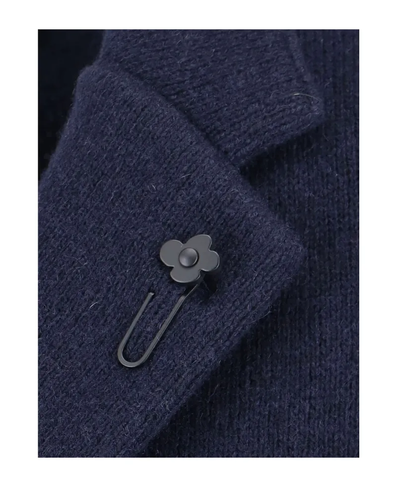 Single-Breasted Cashmere Blazer