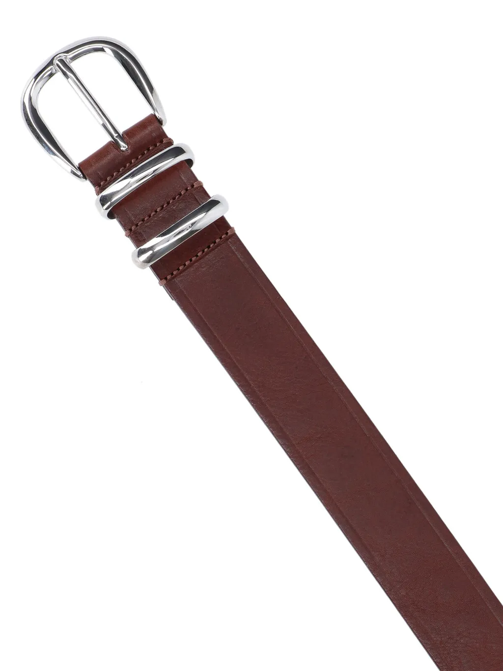 Five-Hole Leather Belt