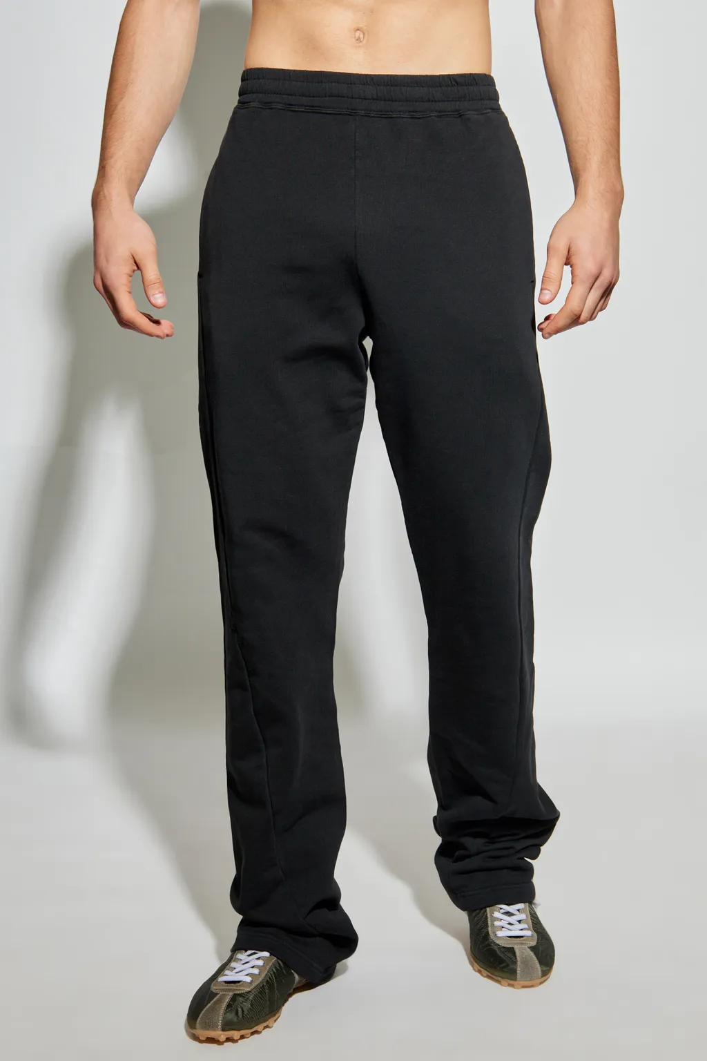Mm6 Maison Margiela Numeric Embroidered Sweatpants