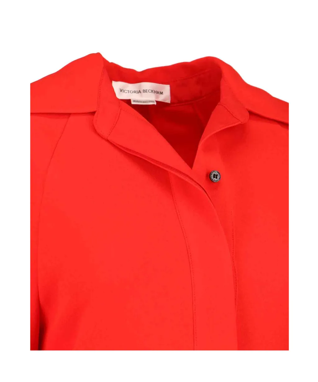 Victoria Beckham Long Sleeve Maxi Dress
