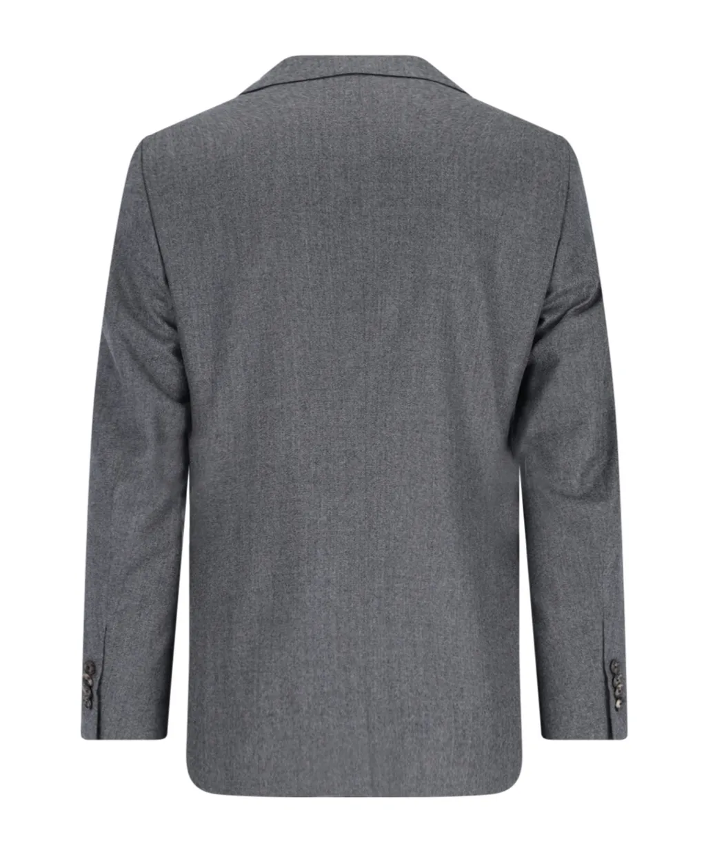 Caruso Single-Breasted Long Sleeved Suit