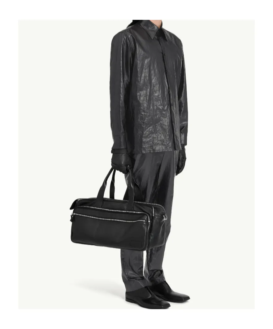 Mm6 Maison Margiela Shiny Coated Shirt