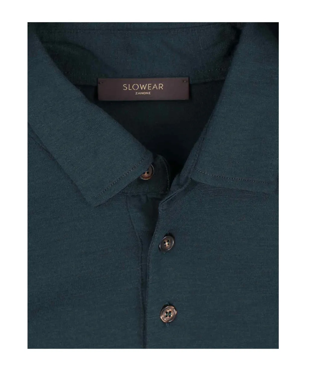 Zanone Long Sleeved Polo Shirt