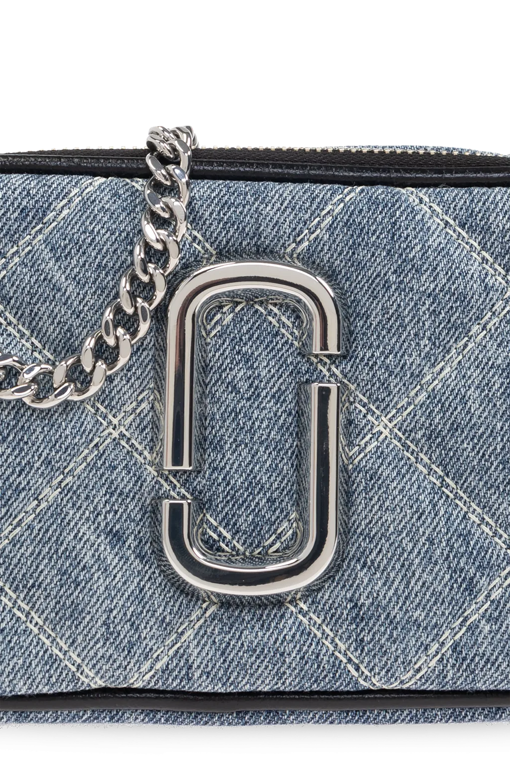 Marc Jacobs The Quilted Denim Softshot Bag