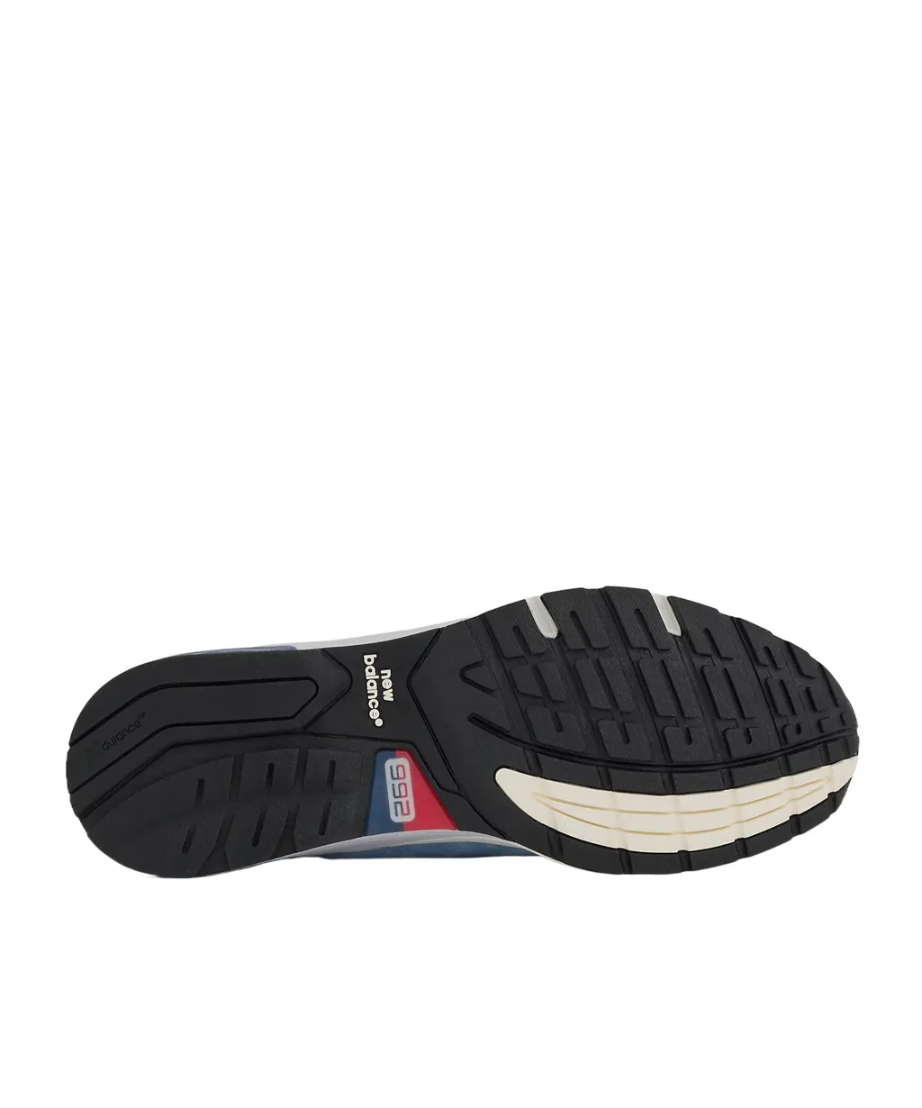 New Balance 992 Logo Patch Lace-Up Sneakers