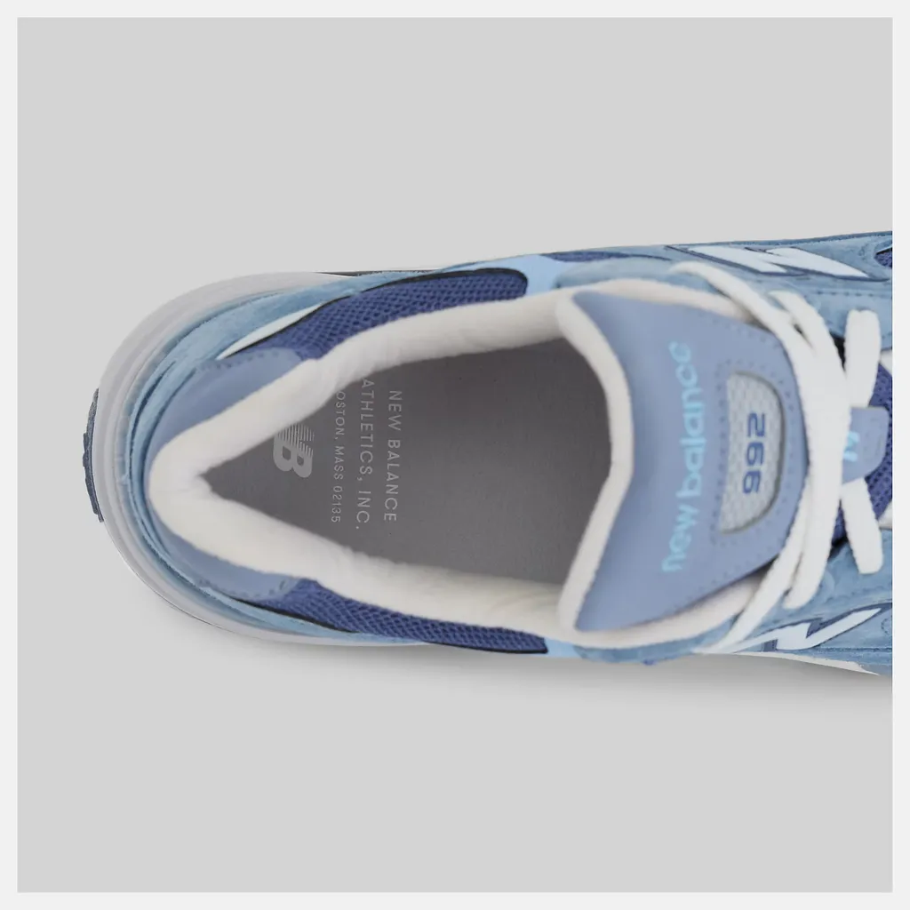 New Balance 992 Logo Patch Lace-Up Sneakers