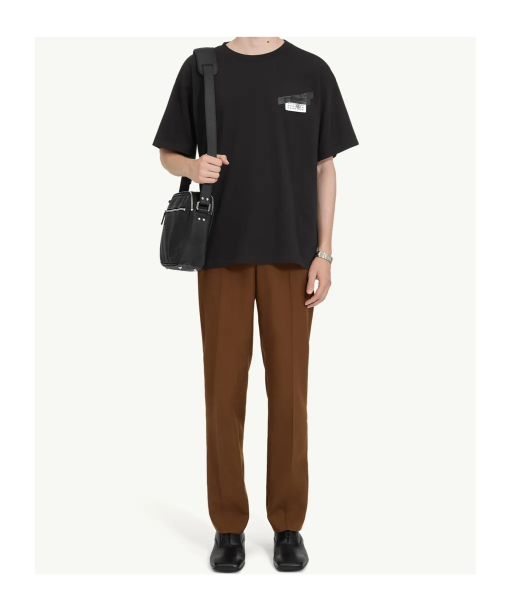 Numbers-Print T-Shirt
