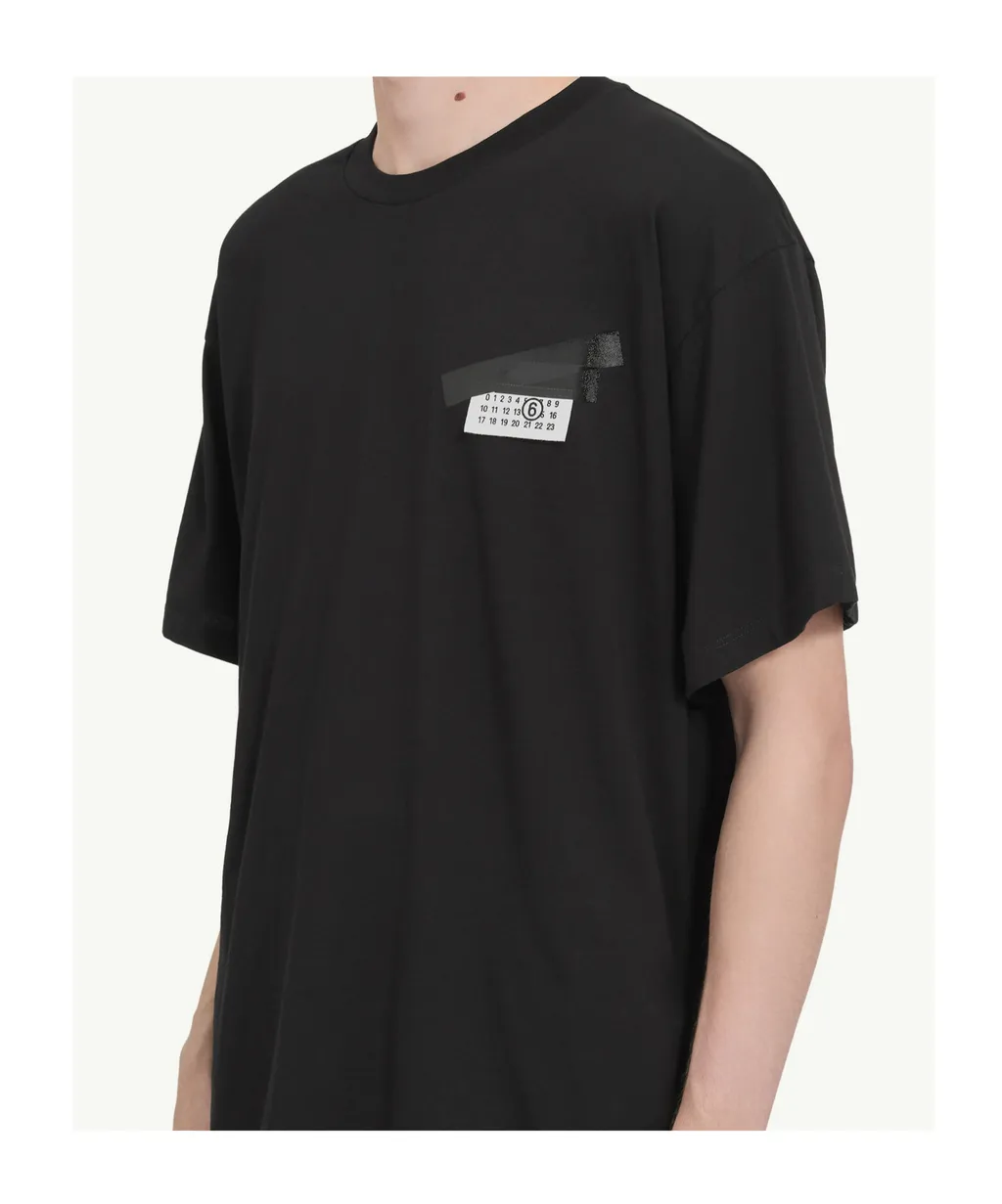 Numbers-Print T-Shirt