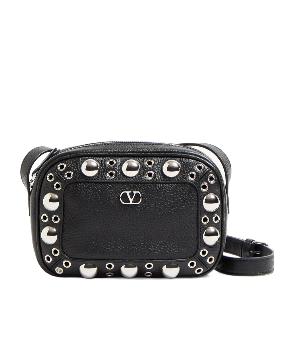 Valentino NellcÔTe Vlogo Signature Zip-Up Crossbody Bag