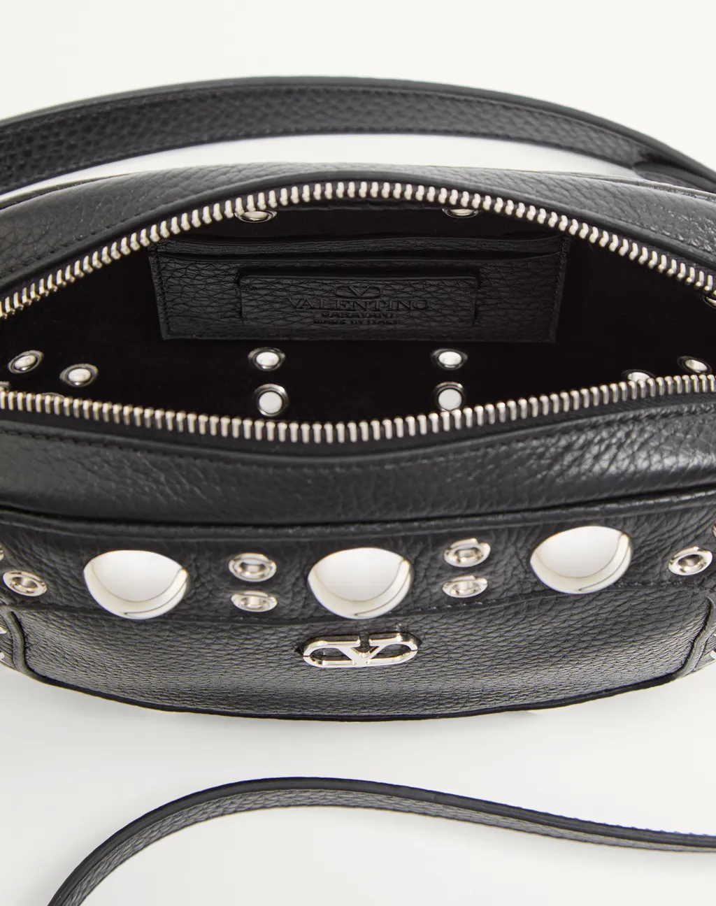 Valentino NellcÔTe Vlogo Signature Zip-Up Crossbody Bag