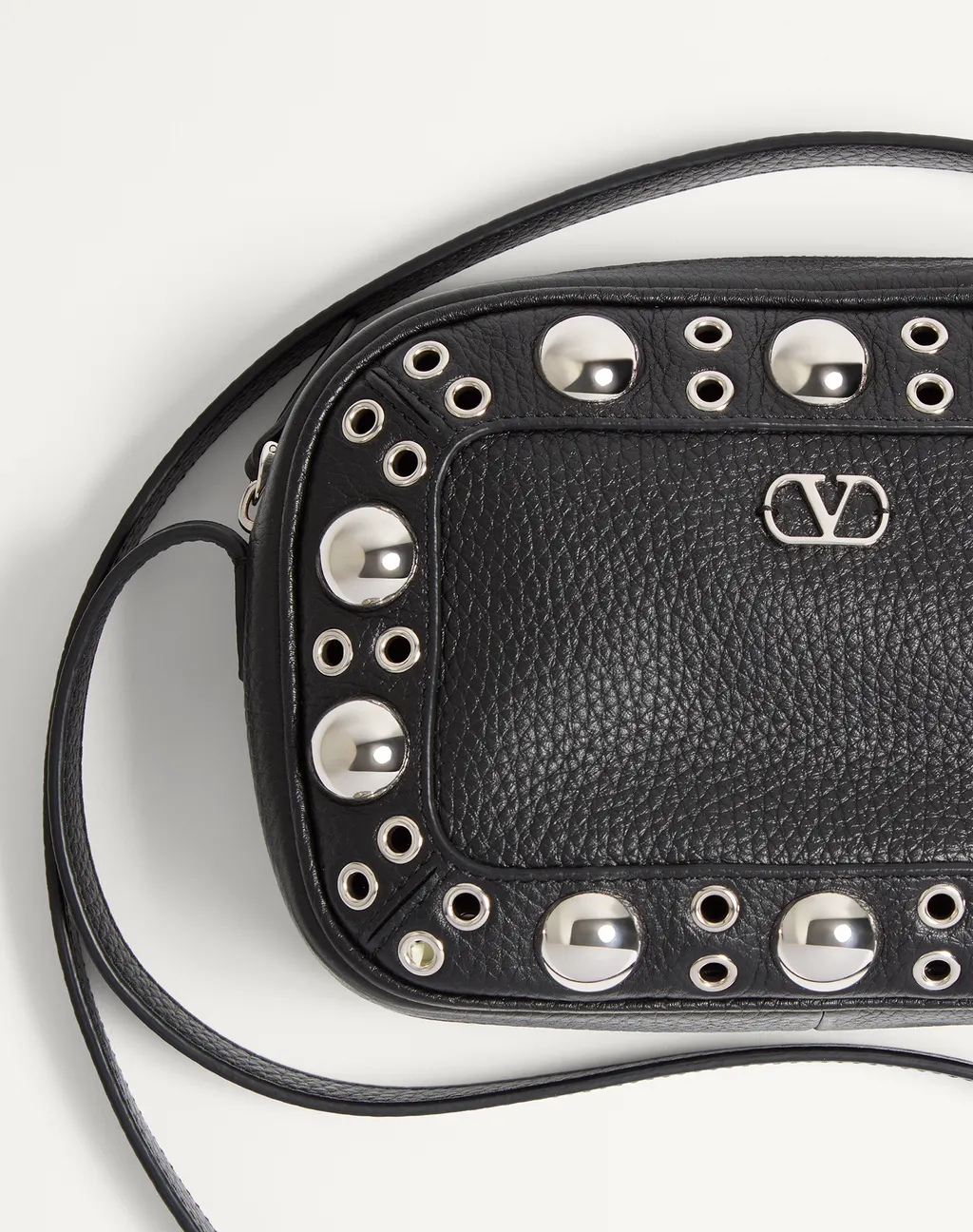 Valentino NellcÔTe Vlogo Signature Zip-Up Crossbody Bag