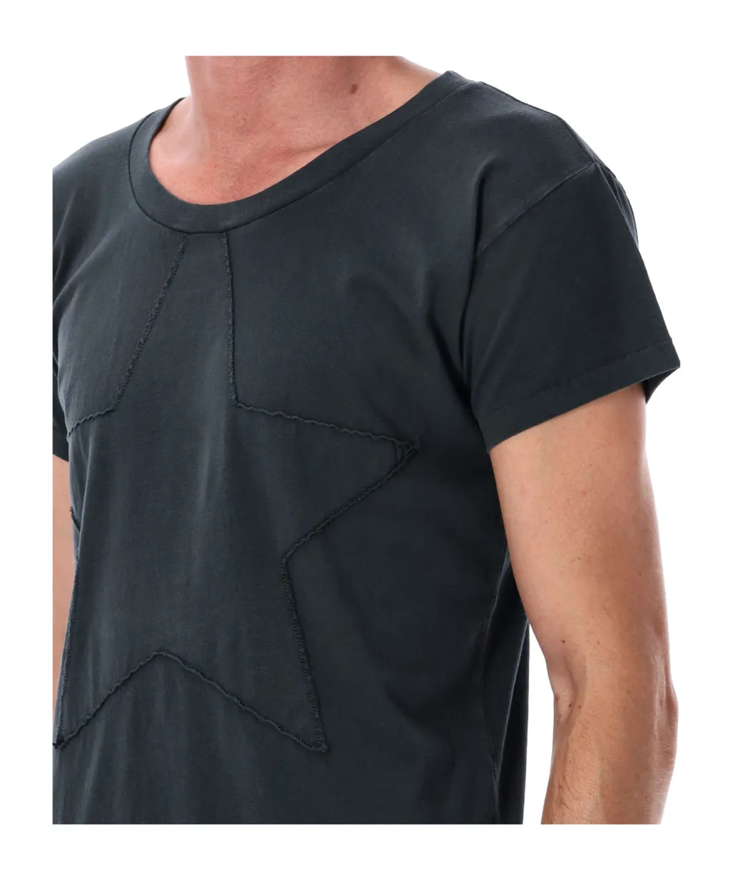 Star-Appliqué Crew-Neck T-Shirt