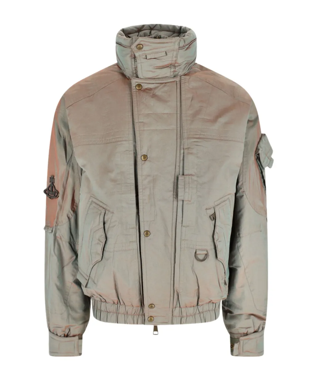 Vivienne Westwood Nevada Orb Patch Bomber Jacket