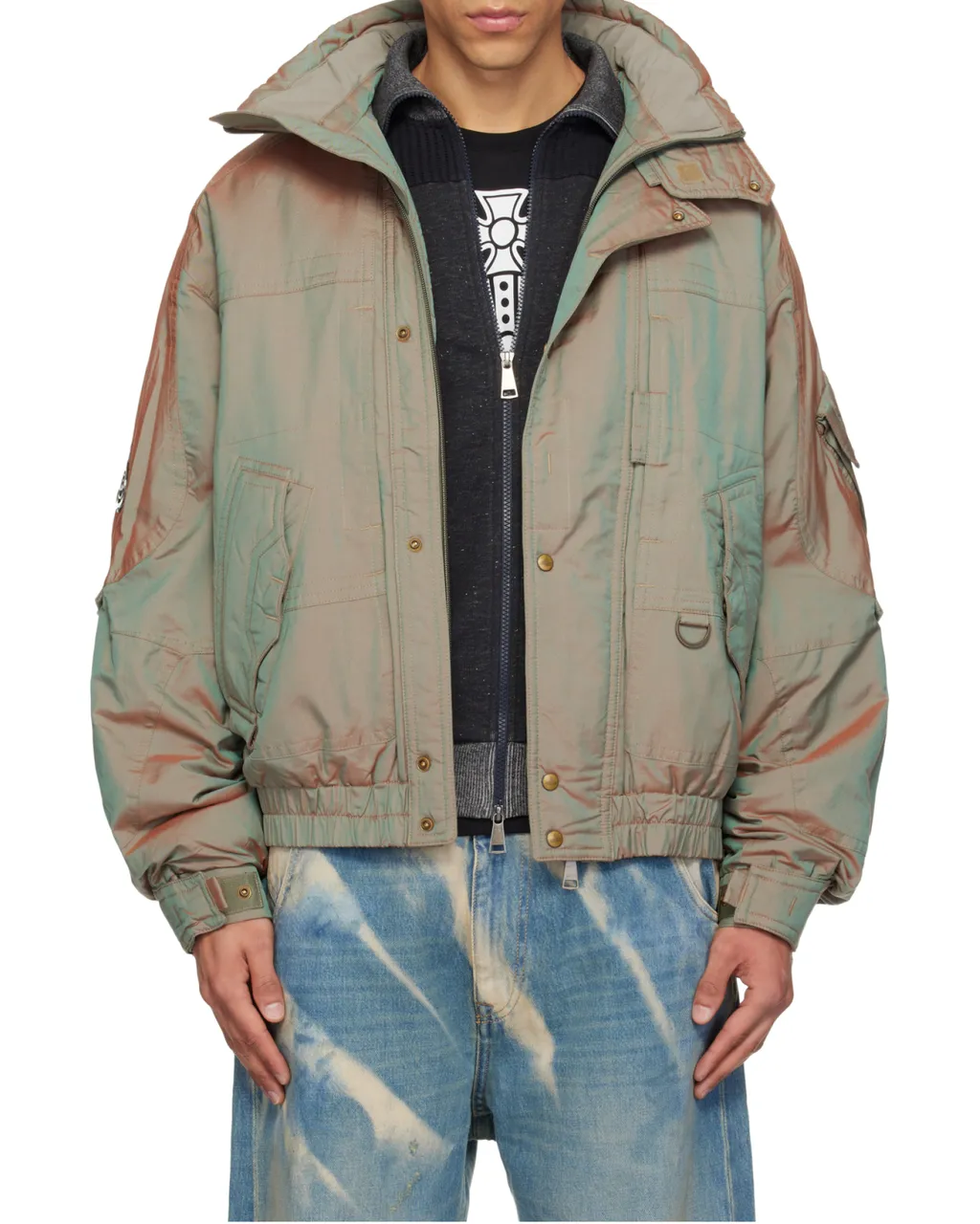 Vivienne Westwood Nevada Orb Patch Bomber Jacket
