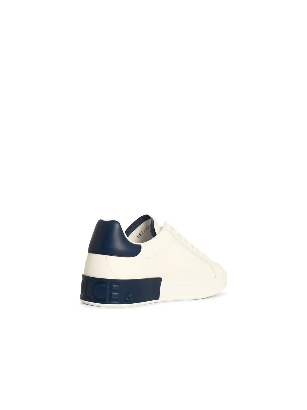 Dolce & Gabbana Portofino Logo Debossed Sneakers