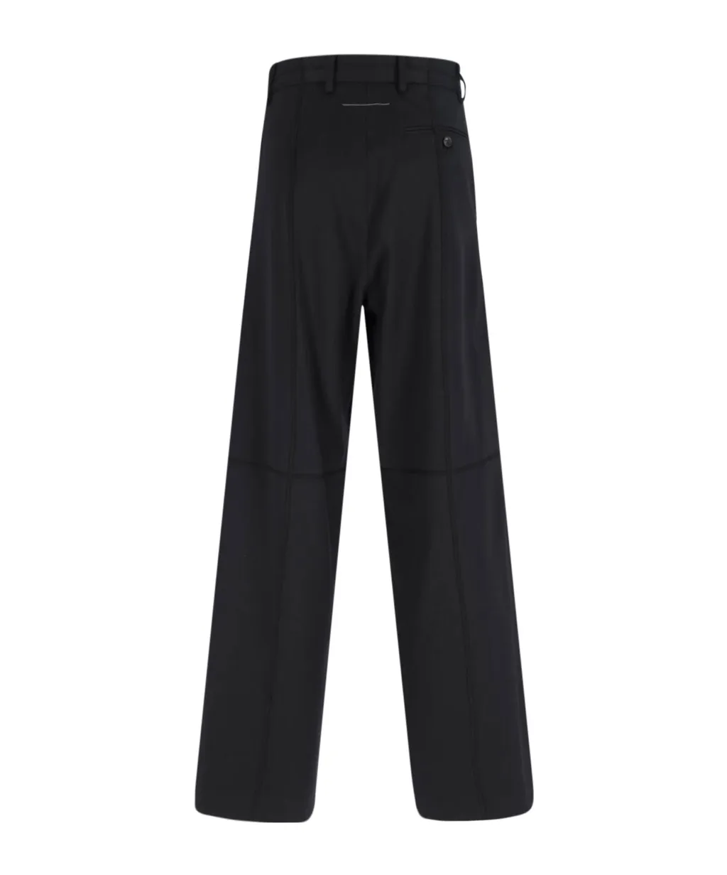 Mm6 Maison Margiela Pleated Pants