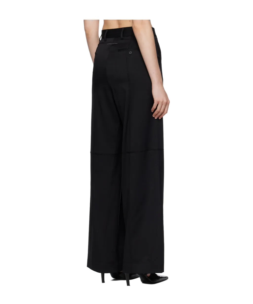 Mm6 Maison Margiela Pleated Pants