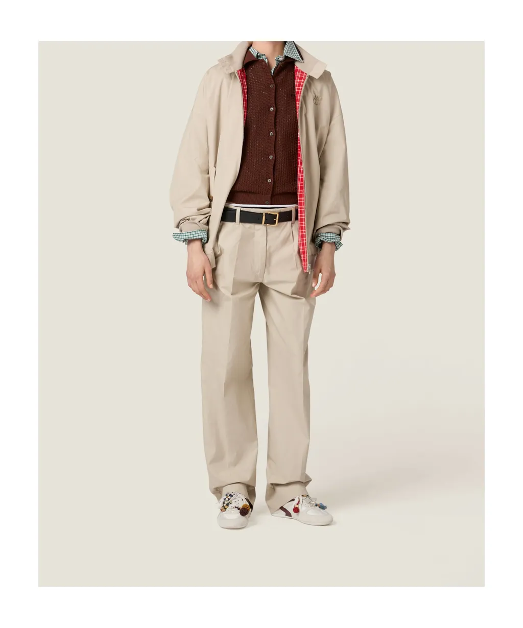 Miu Miu Straight Leg Pants