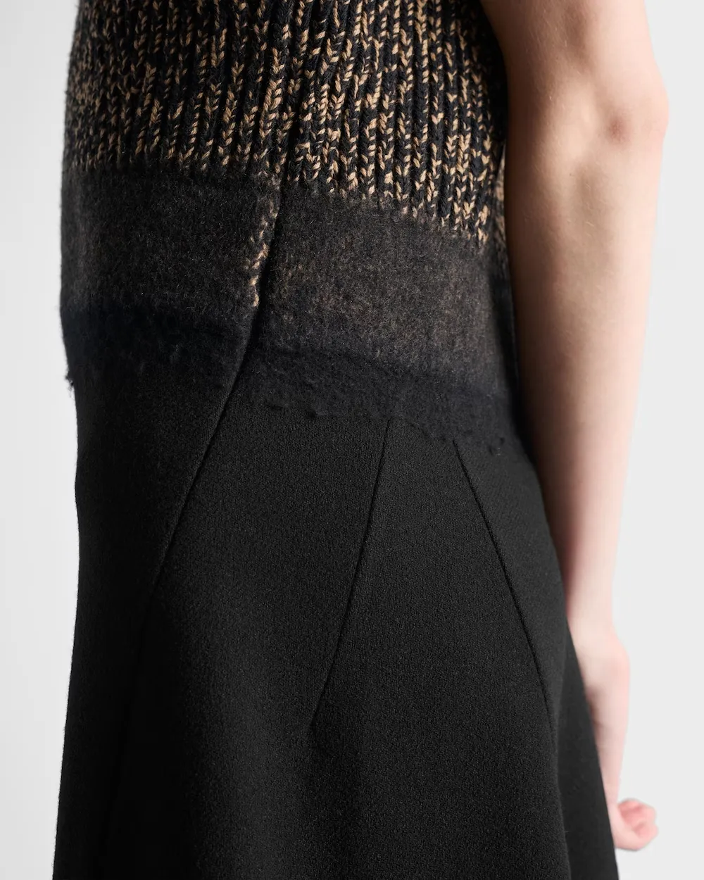 Prada Panelled Sleeveless Dress