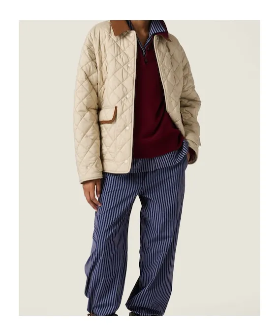 Quilted Technical Pongé Blouson
