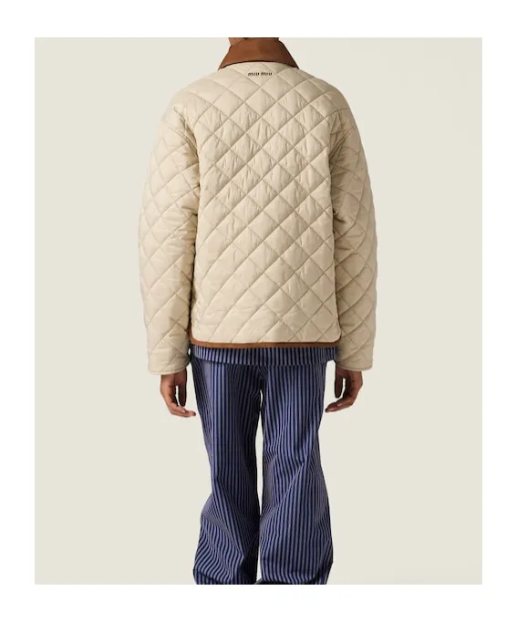 Quilted Technical Pongé Blouson