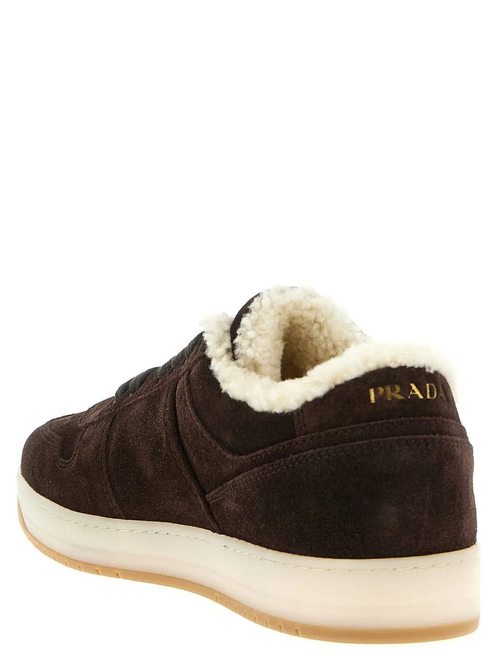 Prada Downtown Lace-Up Sneakers