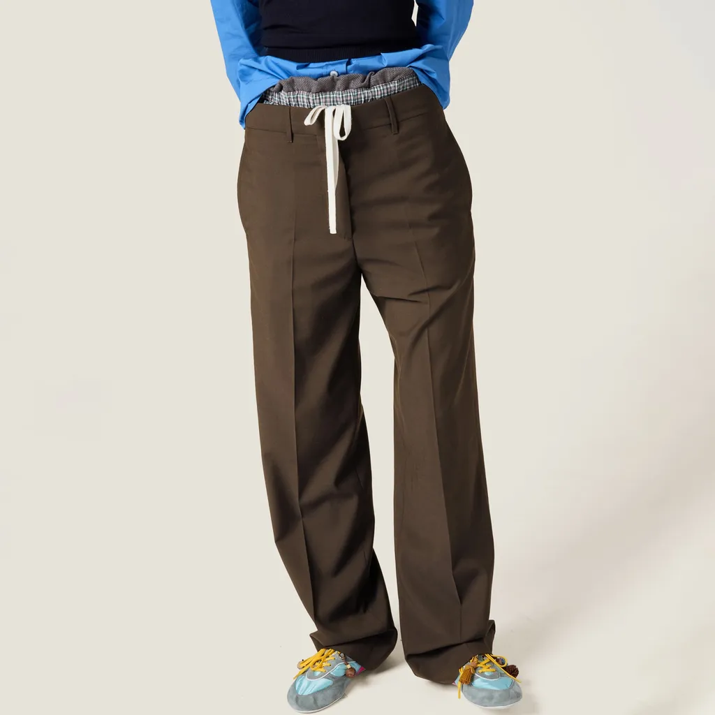 Miu Miu Straight-Leg Tailored Trousers