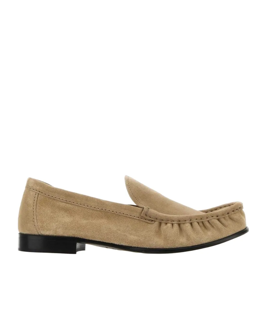 Miu Miu Logo-Embossed Loafers