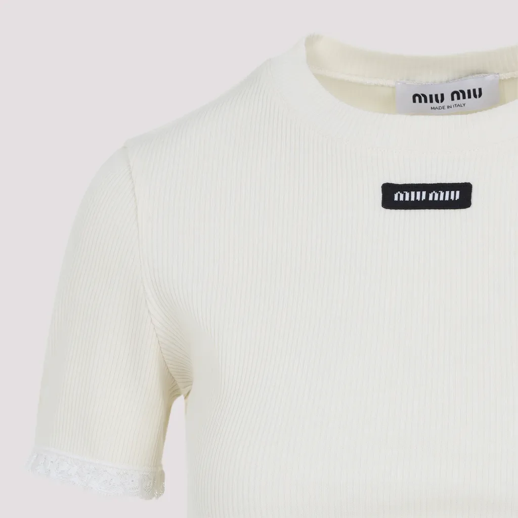 Lace-Trimmed Top