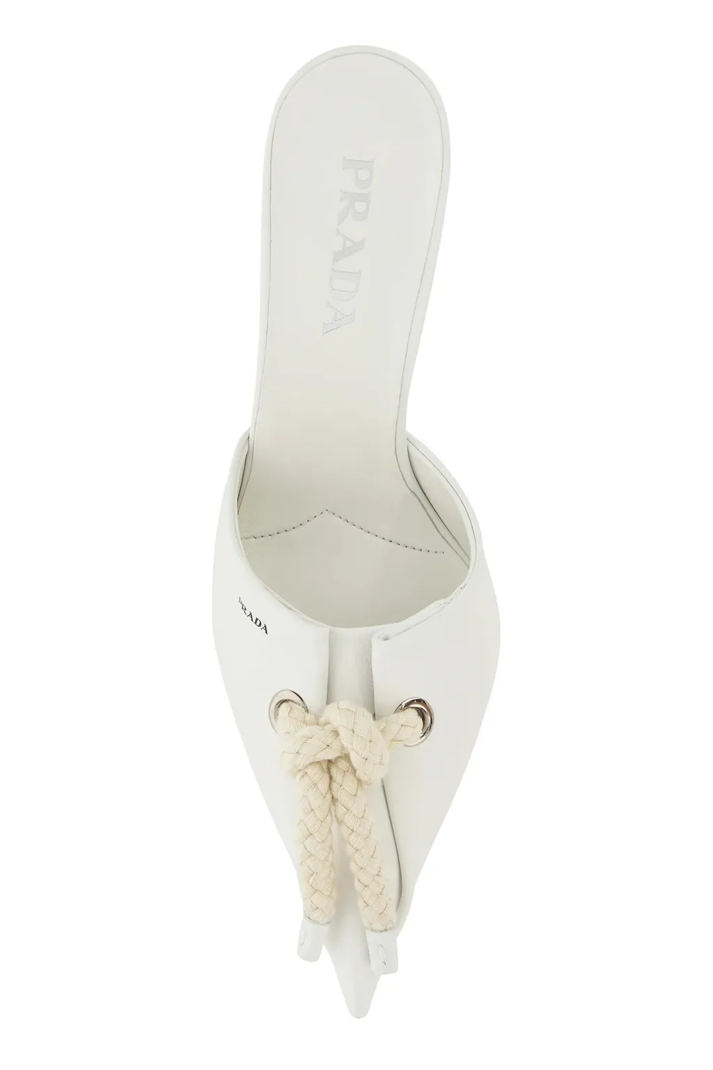 Prada Cord Detailed Mules