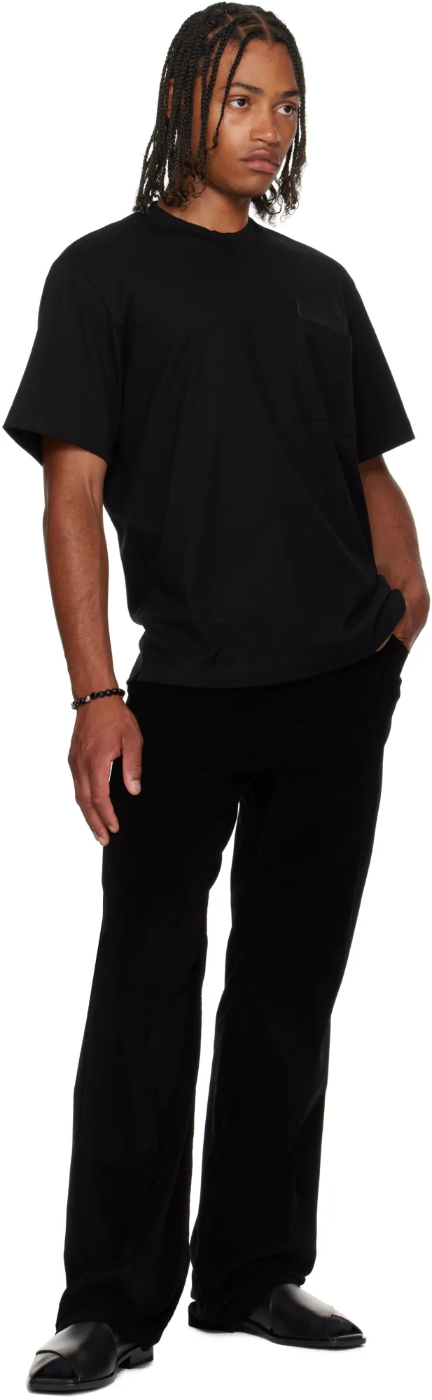 Ferragamo Logo Embossed Cfrewneck T-Shirt