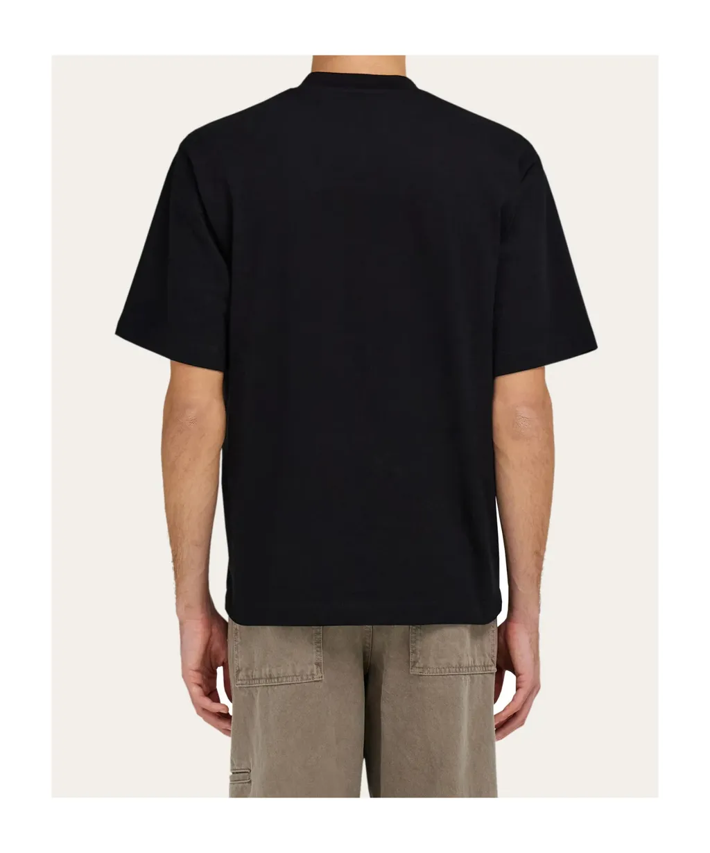 Ferragamo Logo Embossed Cfrewneck T-Shirt